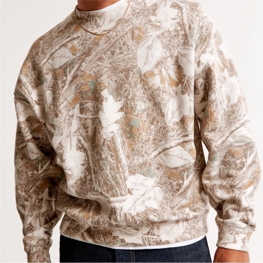 camo crew pullover - Picture 2 of 5